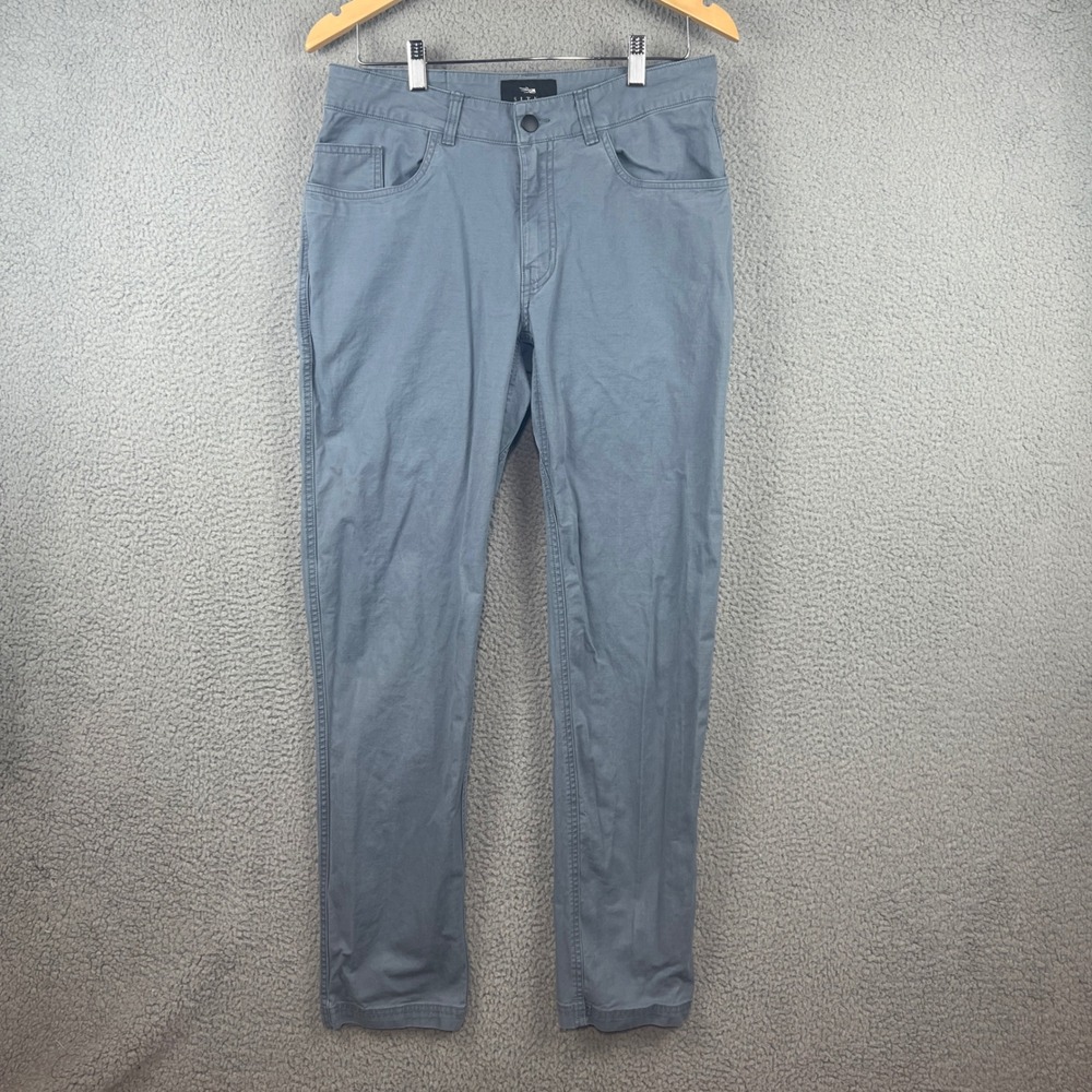 Sitka Everyday Pants Mens 33x32 Blue Gray Cotton Stretch Straight Leg 600295